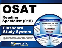 OSAT Reading Specialist (015) Flashcards Study System