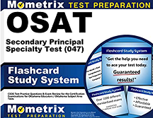 OSAT Secondary Principal Specialty Test (047) Flashcards Study System